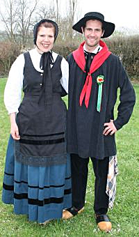 Costume fin XIXeme siècle