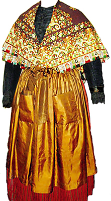 Costume de mariée morvandelle Costume de mariée morvandelle