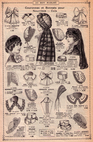 Couronnes et Bonnets pour Nourrices - Cols