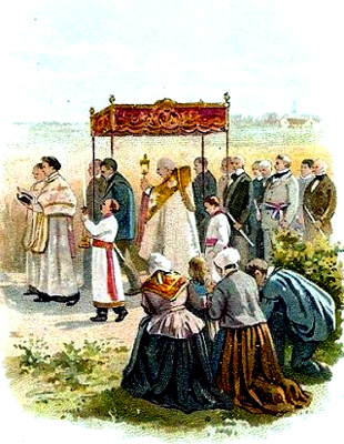 Procession des Rogations Procession des Rogations
