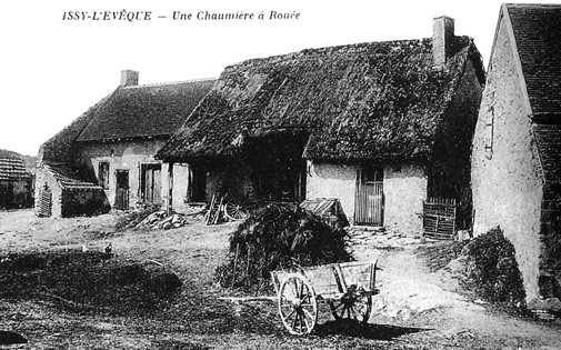 Chaumière à Rouée - 71 Issy-l'Evèque