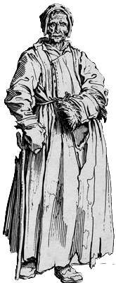 La borgnesse - Estampe de Jacques Callot - 1622 / 1623