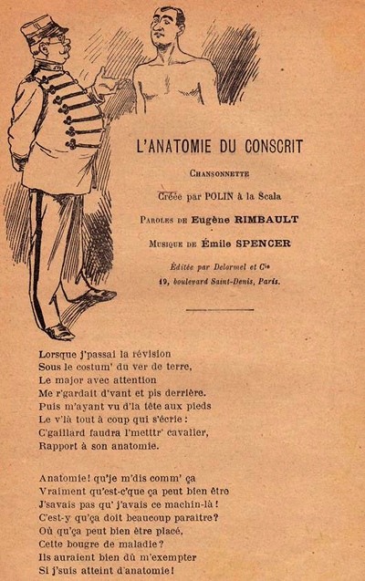 L'anatomie du conscrit
