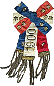 Cocarde de conscrit - Classe 1900 Cocarde de conscrit - Classe 1900