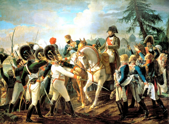 Napoléon harangue les troupes bavaroises et wurtembergeoises à Abensberg (20 avril 1809) Napoléon harangue les troupes bavaroises et wurtembergeoises à Abensberg (20 avril 1809)