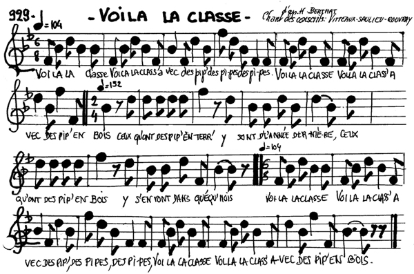 Chant des conscrits