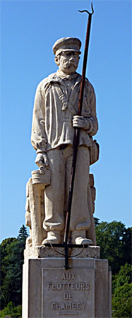 Statue du flotteur de Clamecy - 58 -