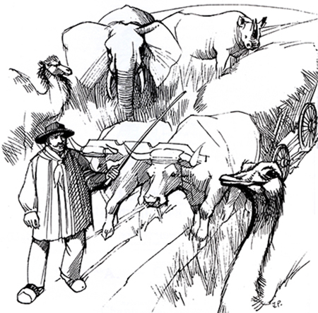 Dessin de Jean Perrin Dessin de Jean Perrin