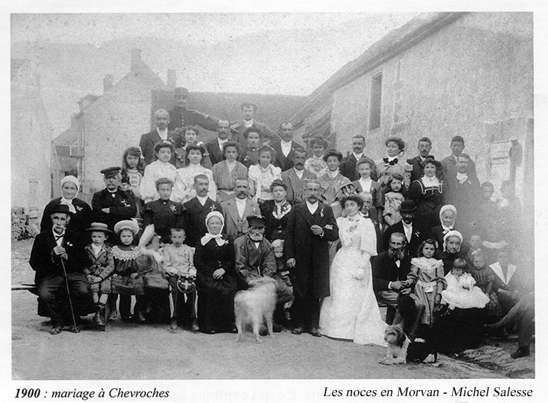 1900 - Mariage à Chevroches