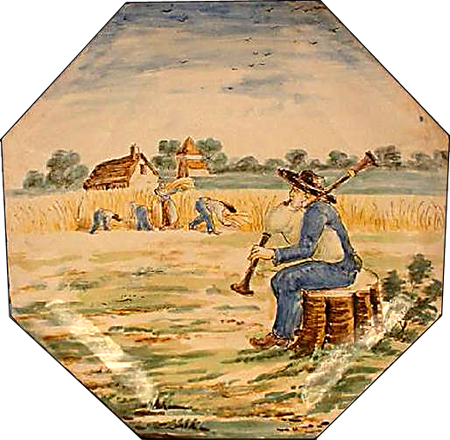 Scène de moisson - Armand Hiver