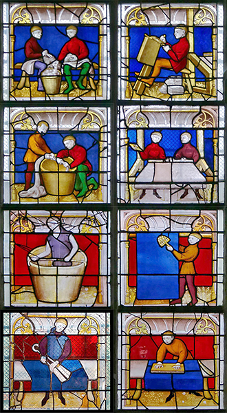 Vitrail des drapiers